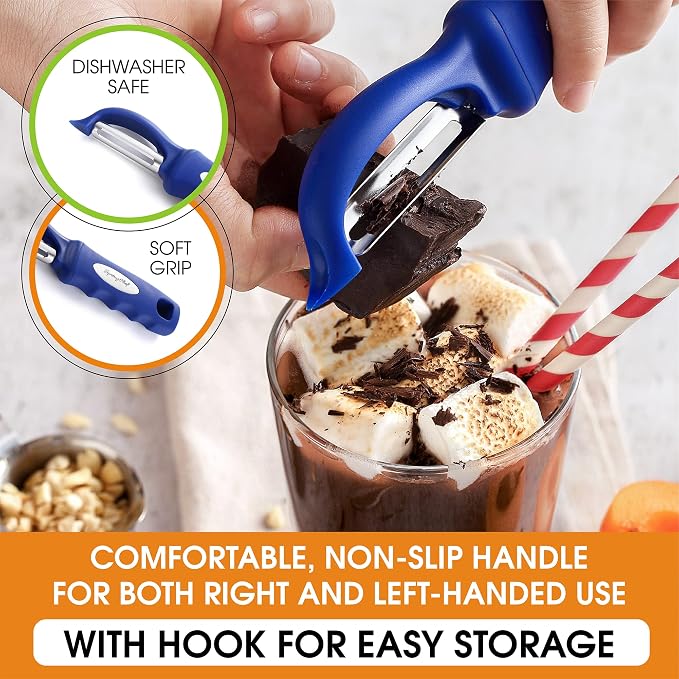 Spring Chef Stainless Steel Swivel Vegetable Peeler - Image 6