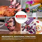 Acelone Kitchen Shears, Kitchen Scissors Heavy Duty Meat Scissors Poultry Shears - Image 3
