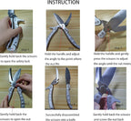 Jasni Heavy Duty Kitchen Shears, Spring Loaded Poultry Shears Stainless Steel - Image 8