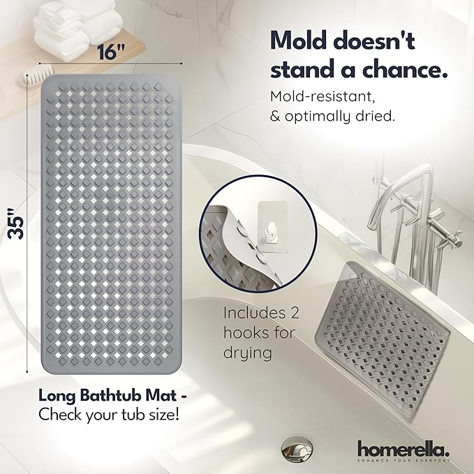 Bathtub Mat Non Slip 35x16 - Image 3