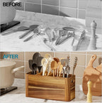 Utensil Holder for Kitchen Counter, Extra Large Utensil Holder for Countertop - Image 6