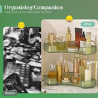 Aveniee Corner Bathroom Counter Organizer, Bathroom Countertop Shelf Makeup - Image 5