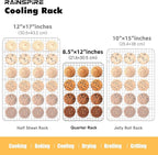 Rainspire Cooling Rack Stainless Steel, Heavy Duty Cooling Racks - Image 2