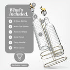 COOK WITH COLOR Glass Olive Oil Bottle Dispenser - Image 2