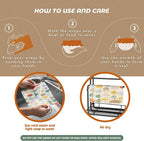 Akeeko Reusable Beeswax Food Wraps - Image 6