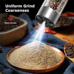 Bonsenkitchen Electric Salt and Pepper Grinder Set Rechargeable, 95ml Large - Image 6