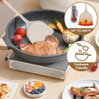 TeamFar Cooking Utensils Set of 4, Silicone Kitchen Utensils, Solid & Slotted - Image 3