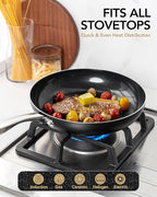 MICHELANGELO Ceramic Frying Pan - Image 5