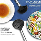 Kitchen Utensil Set-Silicone Cooking Utensils-33 Kitchen Gadgets & Spoons - Image 3