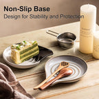 Ceramic Spoon Rest for Stove Top, Large Spoon Holder for Kitchen Counter - Image 5