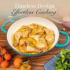 nuovva Shallow Cast Iron Casserole - Image 9