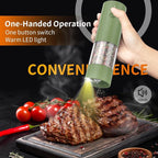 2Pack Electric Salt and Pepper Grinder Set USB Rechargeable - Image 2