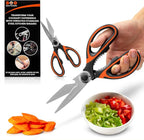 SpartaSake Premium Stainless Steel All Purpose Kitchen Shears - Image 7
