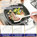 P&P CHEF Kitchen Utensil Set, 4 Pieces Non-stick Silicone Cooking Utensils - Image 3