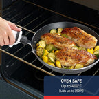 T-Fal Experience Non Stick Fry Pan w/Lid 10 Inch, Oven Broiler Safe 400F - Image 6