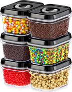 DWËLLZA KITCHEN Set of 6 Mini Airtight Food Storage Containers - Image 8