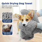 Muddy Mat Doggy Dryer, Highly Absorbent Microfiber Washable Dog Shammy Quick - Image 2