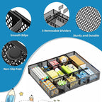Marbrasse Expandable Desk Drawer Organizer, Mesh Drawer Organizer Tray - Image 6