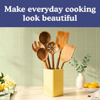 Non-Toxic Cooking Utensils – 6-Piece Kitchen Utensils Set, Glue-Free & - Image 7