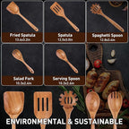 Wooden Spoons for Cooking - Image 3