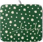 Giwawa St Patricks Day Dish Drying Mat Green Lucky Clovers Dish Drainer Mats by Giwawa
