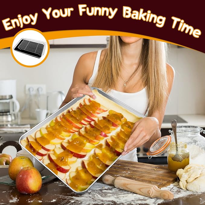P&P CHEF 17.5 Inch Baking Sheet Pan - Image 7