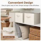 StorageWorks Fabric Closet Organizers and Storage Bin, Foldable Shelf Baskets - Image 6