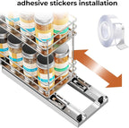 Mystozer Pull Out Spice Rack Organizer - Image 4