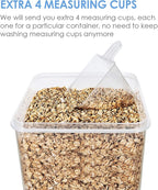 Vtopmart Extra Large Tall Airtight Food Storage Containers 4 Pieces 5.9qt / - Image 5