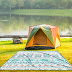 HIHOHO Beach Blanket Waterproof Sandproof Extra Large Beach Mat 79" X - Image 4