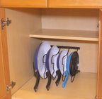 Simple Houseware Cabinet Pantry Pot and Pan Organizer Holder Rack - Image 5