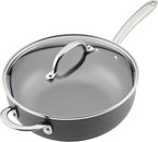 Rachael Ray Professional Hard Anodized Nonstick Sauce Pan/Saucepan/Saucier - Image 6