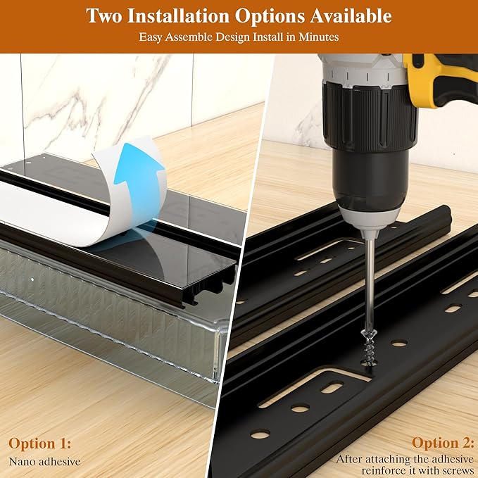 DABIGE 2 Pack Pull Out Spice Rack Organizer - Image 2