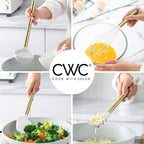 COOK WITH COLOR Silicone Cooking Utensils, Kitchen Utensil Set, Cooking Utensils - Image 4