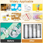 Wall Mount Portion Sauce Cup Lid Organizer 4 Compartments Iron Sauce Cup - Image 4