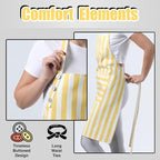 TOSHEX Kitchen Apron Waterdrop Resistant Cotton Apron - Image 5