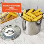 IMUSA 16Qt Stainless Steel Stock Pot - Image 3
