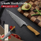 TIVOLI Damascus Chef Knife – Japanese VG-10 Professional Kitchen Knife - Image 6