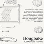 HONGBAKE Nonstick Baking Sheet Pan Set of 3, Cookie Sheets - Image 3
