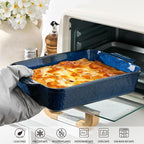 Ceramic Baking Dish Set of 3, Casserole Dishes - Image 2