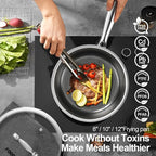 FogDream 10" 11" Stainless Steel Frying Pan - Image 4