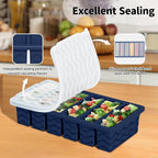 3-Pack Silicone Freezer Trays - Image 5