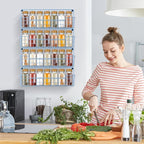 Spice Rack Wall Mount, Wall Spice Organizer - Image 3