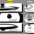 Anaeat Silicone Universal Lid for Pots, Pans and Skillets - Image 6