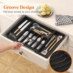 Lifewit Silverware Drawer Organizer, Expandable Utensil Tray - Image 9