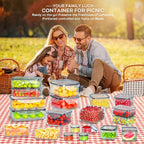 40 PCS Food Storage Containers - Image 6