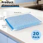 20 Pack All-Purpose Kitchen Sponges, Non Scratch, - Image 2