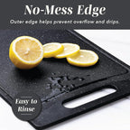 COOK WITH COLOR Non-Slip Cutting Board Set – Kitchen Essentials with Easy Grip - Image 4