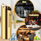 Funnymoom 3 Pack 53oz/1.5l Stainless Steel Water Pitcher Modern Metal Pitcher - Image 5
