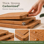 Wood Cutting Board Set of 3 - Image 3